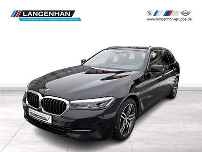 Gebraucht BMW 520 Sport Line 190 PS (139 kW) 2022 Schwarz Kombi