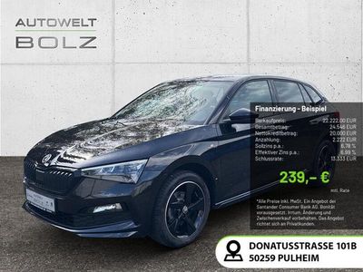 Usata Skoda Scala Monte Carlo 150 CV (110 kW) 2022 Nero Utilitaria