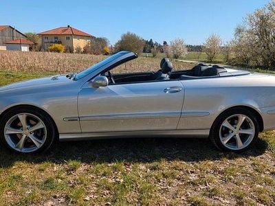 Usata Mercedes CLK200 163 CV (119 kW) 2004 Argento Cabrio