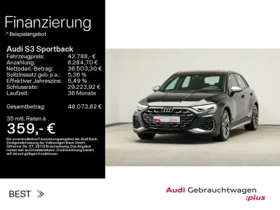 Gebraucht Audi S3 Comfort 333 PS (244 kW) 2025 Mythosschwarz metallic Limousine