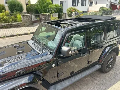 Gebraucht Jeep Wrangler Sahara 200 PS (147 kW) 2019 Schwarz SUV