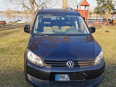 Gebraucht VW Caddy Maxi 102 PS (75 kW) 2012 Schwarz Van / Kleinbus