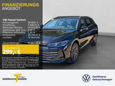Neu VW Passat 193 PS (141 kW) 2026 Schwarz Kombi
