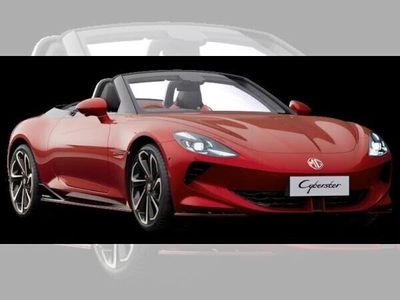 Neu MG Cyberster 375 kW (510 PS) 2025 Silber Cabrio