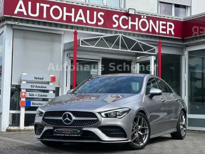 Gebraucht Mercedes CLA180 AMG line 136 PS (100 kW) 2020 Grau Coupé