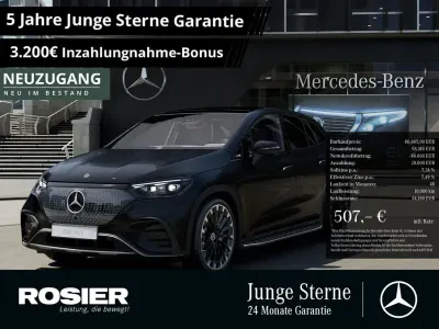 Gebraucht Mercedes EQE350 SUV Premium 214 kW (292 PS) 2024 Schwarz / obsidianschwarz SUV