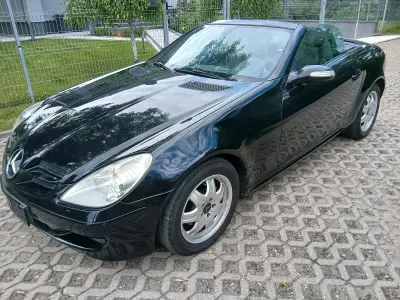 Gebraucht Mercedes SLK200 160 PS (117 kW) 2006 Schwarz Cabrio