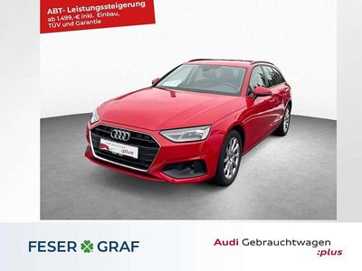 Gebraucht Audi A4 Business 204 PS (150 kW) 2022 Tangorot metallic Kombi