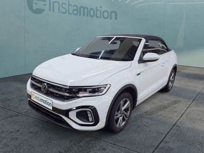 Gebraucht VW T-Roc Cabriolet R-line 150 PS (110 kW) 2024 Weiß Cabrio