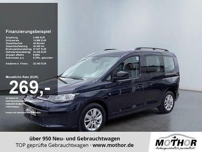 Blau Gebraucht 2021 VW Caddy Life Van / Kleinbus | 22.381 € (Fairer Preis)