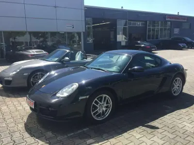 Occasion Porsche Cayman 245 PK (180 kW) 2007 Zwart Coupé