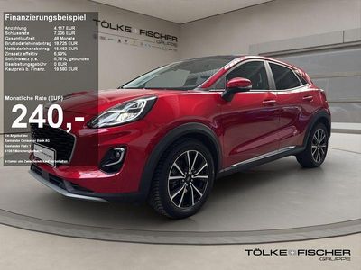 Second-hand Ford Puma Titanium X 155 CP (114 kW) 2022 Roșu SUV