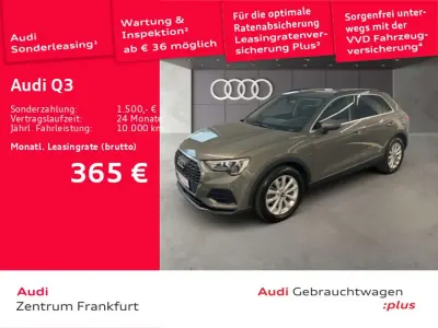 Gebraucht Audi Q3 Ambiente 150 PS (110 kW) 2022 Chronosgrau metallic/chronosgr SUV