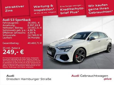 Gebraucht Audi S3 Ambiente 310 PS (228 kW) 2022 Ibisweiß Limousine