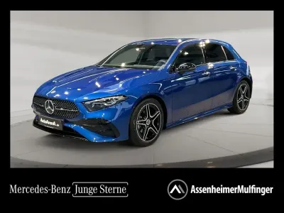 Gebraucht Mercedes A200 AMG 163 PS (119 kW) 2025 Metalliclack spektralblau Limousine