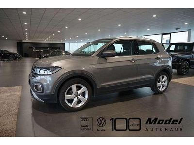 Gebraucht VW T-Cross Style 110 PS (80 kW) 2021 Limestone grey metallic (metallic) SUV
