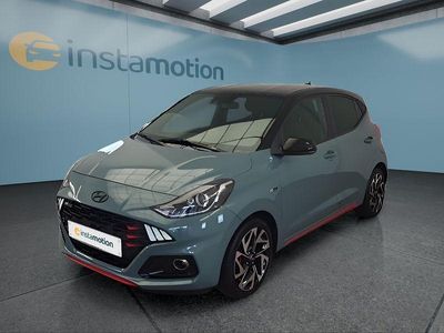 Gebraucht Hyundai i10 N Line 101 PS (74 kW) 2023 Grün Kleinwagen
