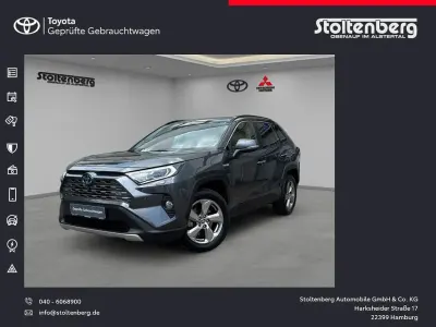 Gebraucht Toyota RAV4 Hybrid Lounge 218 PS (160 kW) 2019 Grau SUV