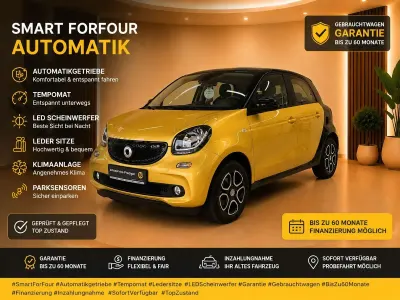 Gebraucht Smart ForFour Prime 90 PS (66 kW) 2019 Schwarz Kleinwagen