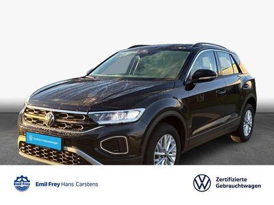 Schwarz Gebraucht 2024 VW T-Roc Life SUV | 22.480 € (Fairer Preis)