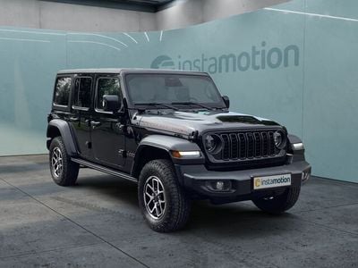 Gebraucht Jeep Wrangler Rubicon 272 PS (200 kW) 2024 Schwarz SUV