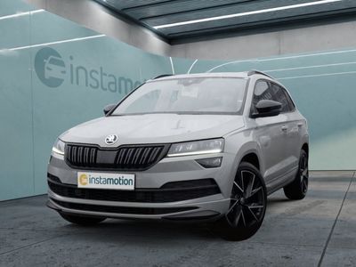 gebraucht Skoda Karoq 2.0TSI DSG Sportline 4x4 NAVI LED CANTON