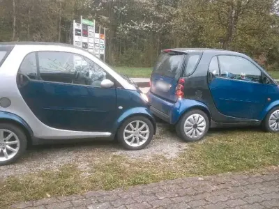 Gebraucht Smart ForTwo Coupé 51 PS (37 kW) 2000 Blau Coupé