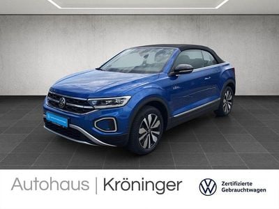 Gebraucht VW T-Roc Cabriolet Goal 116 PS (85 kW) 2025 Blau Cabrio
