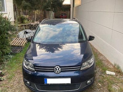 Gebraucht VW Touran Comfortline 140 PS (102 kW) 2012 Blau Van / Kleinbus
