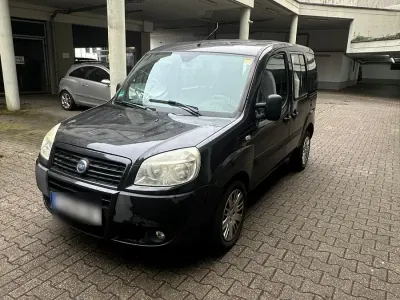 Gebraucht Fiat Doblò 60 PS (44 kW) 2007 Blau Van / Kleinbus