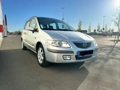 Gebraucht Mazda Premacy 101 PS (74 kW) 2002 Silber Van / Kleinbus