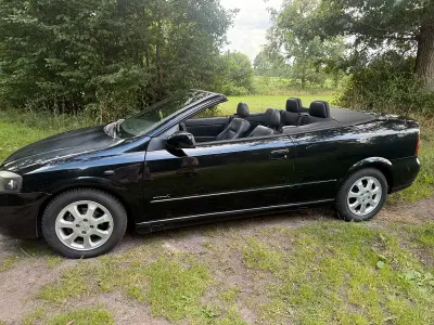 Gebraucht Opel Astra 2001 Schwarz Cabrio