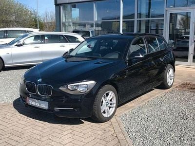 Gebraucht BMW 116 Sport Line 136 PS (100 kW) 2013 Schwarz Kleinwagen