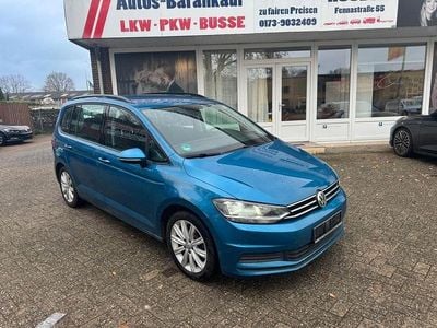 Gebraucht VW Touran Comfortline 110 PS (80 kW) 2016 Blau Van / Kleinbus
