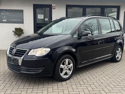 Gebraucht VW Touran 105 PS (77 kW) 2008 Schwarz Van / Kleinbus
