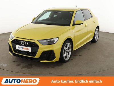 Second-hand Audi A1 Sportback S-Line 150 CP (110 kW) 2019 Galben Hatchback
