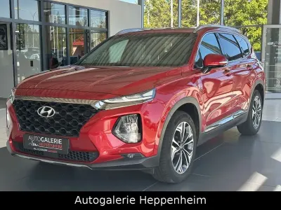 Gebraucht Hyundai Santa Fe Premium 200 PS (147 kW) 2018 Orange SUV