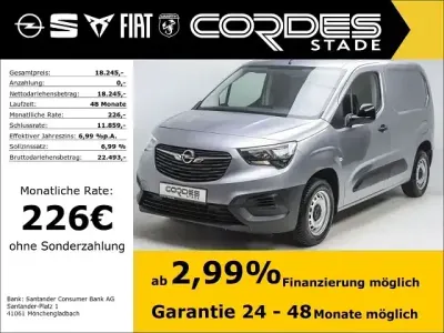 Gebraucht Opel Combo Edition 102 PS (75 kW) 2023 Grau Van / Kleinbus