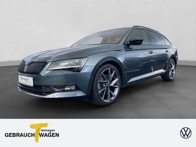 Gebraucht Skoda Superb SportLine 150 PS (110 kW) 2018 Grau Kombi