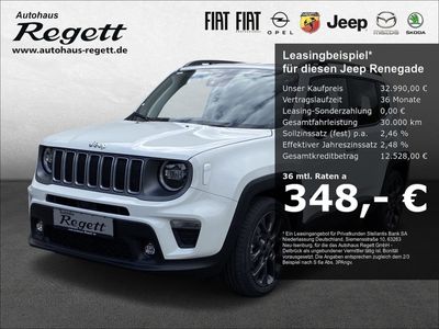 gebraucht Jeep Renegade S-Edition Mild-Hybrid FWD 1.5 MultiAir *Navi*LED*Mehrzonenklima*3-Zonen-Klimaautom.