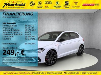 Weiß Gebraucht 2022 VW Polo Beats Limousine | 23.222 € (Fairer Preis)