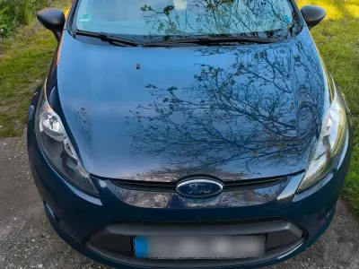 Gebraucht Ford Fiesta 82 PS (60 kW) 2009 Blau Kleinwagen