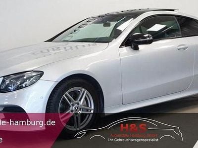 Gebraucht Mercedes E220 AMG line 194 PS (142 kW) 2019 Iridiumsilber  lack Coupé