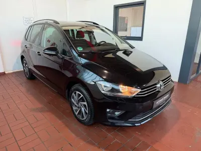 Gebraucht VW Golf Sportsvan Sound 125 PS (91 kW) 2017 Schwarz Van / Kleinbus