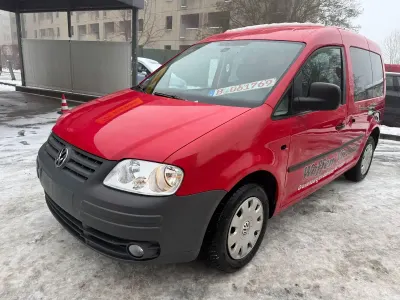 Brugt VW Caddy Life 80 HK (58 kW) 2009 Rød MPV