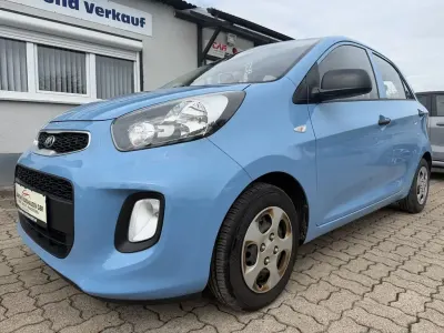 Używany Kia Picanto Attract 69 KM (50 kW) 2015 Niebieski Hatchback