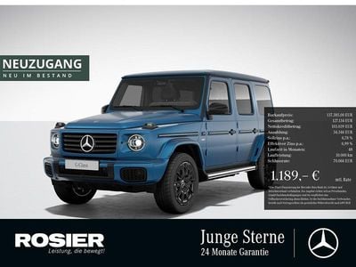 Gebraucht Mercedes G580 Sport Edition 432 kW (588 PS) 2024 Blau / manufaktur südseeblau magno SUV