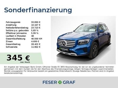 Usata Mercedes GLB200 150 CV (110 kW) 2024 Blu SUV
