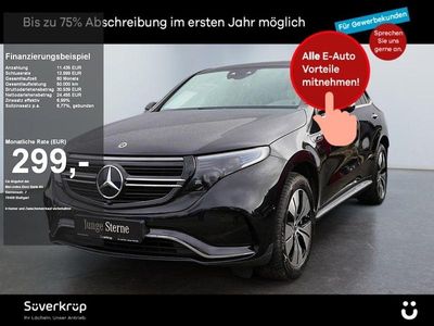 Gebraucht Mercedes EQC400 AMG 300 kW (408 PS) 2022 Metalliclack obsidianschwarz (metallic) SUV