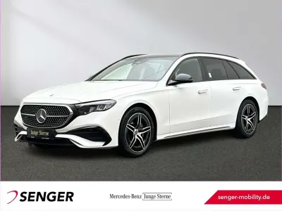 Gebraucht Mercedes E200 AMG 204 PS (150 kW) 2025 Unilack polarweiß Kombi